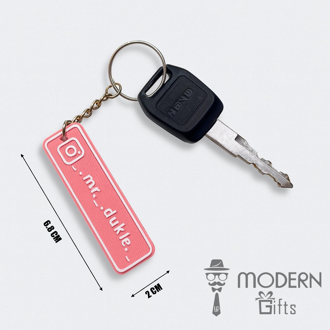 Instagram keychain