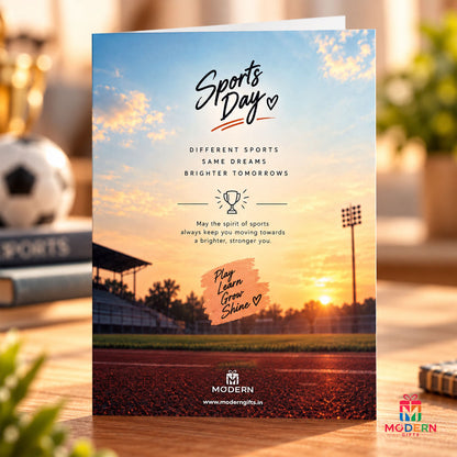 Sports Day Greeting Card