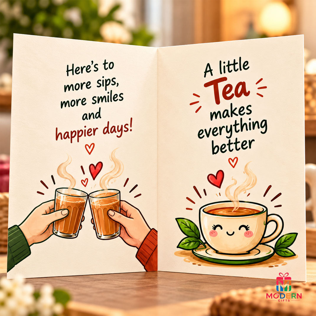 Tea Lover Greeting Card